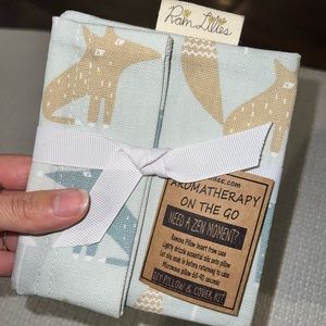 Handmade Aromatherapy COVER only, for Eye pillow insert gift